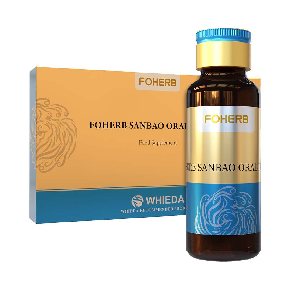 Foherb Sanbao Oral Liquid with Cordyceps and Reishi for immunity and anti-aging